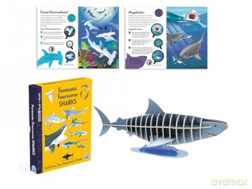 Fantastic Fearsome Sharks (Ignite STEM Book + Model Kit) - Kit Elliot [KSIĄŻKA]