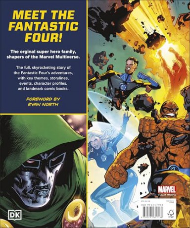 Fantastic Four The Ultimate Guide: The Ultimate Guide to Marvel's Original Super Hero Family - Melanie Scott [KSIĄŻKA]