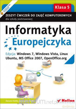 Informatyka Europejczyka SP 5 ćw Win 7 NPP w.2013 [KSIĄŻKA]