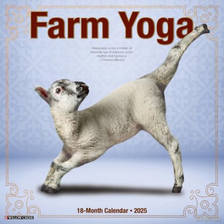 Farm Yoga 2025 Wall [KSIĄŻKA]