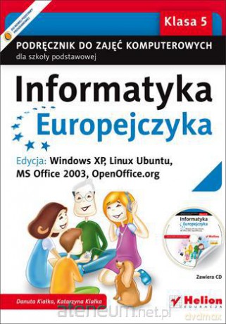 Informatyka Europejczyka SP 5 podr Win XP NPP 2013 [KSIĄŻKA]