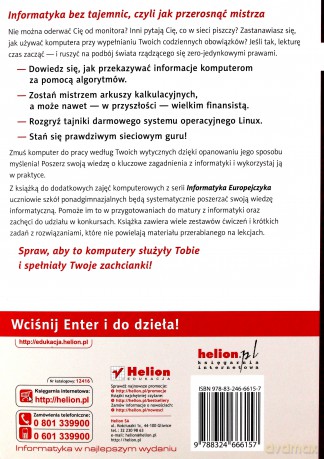 Informatyka Europejczyka. Koło informatyczne LO [KSIĄŻKA]