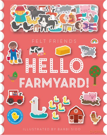 Felt Friends - Hello Farmyard! - Philip Dauncey [KSIĄŻKA]