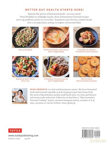 Fermentation for Life: 100 Easy Japanese Inspired Recipes Using Probiotic-Rich Ingredients - Misa Enomoto [KSIĄŻKA]