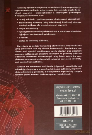 Informatyzacja administracji publicznej [KSIĄŻKA]
