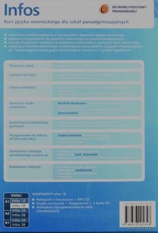 Infos 1B podr z ćw + CD [KSIĄŻKA]