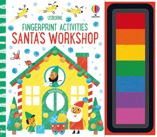 Fingerprint Activities Santa's Workshop - Fiona Watt [KSIĄŻKA]