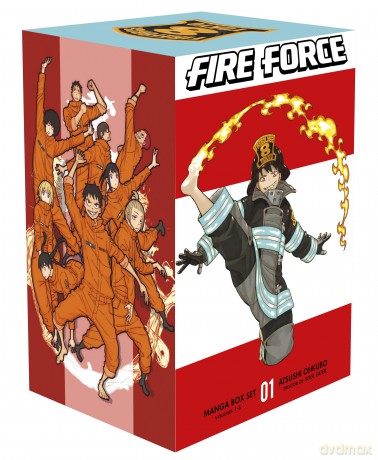 Fire Force Manga Box Set 1 (Vol. 1-6) (FIRE FORCE BOX SET) [KSIĄŻKA]