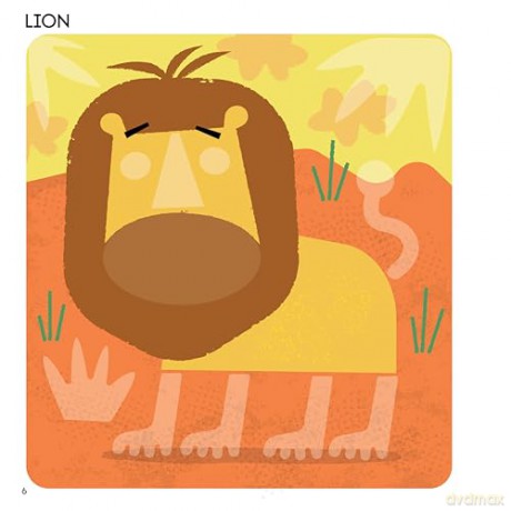 First Fun Sticker Painting: Wild Animals: 12 Colorful Creatures to Create - Edward Miller [KSIĄŻKA]