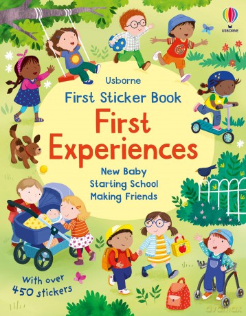 First Sticker Book First Experiences (First Sticker Books) - Holly Bathie [KSIĄŻKA]