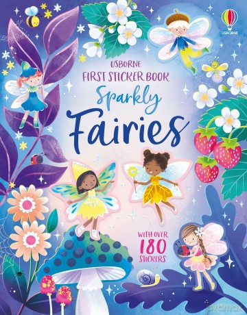 First Sticker Book Sparkly Fairies - Holly Bathie [KSIĄŻKA]