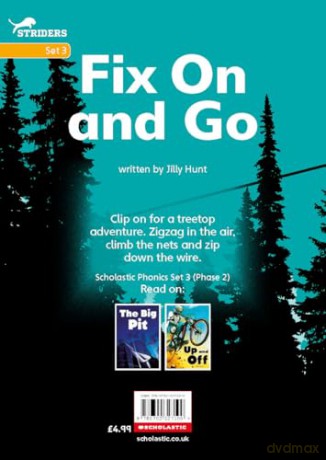 Fix On and Go - Little Wandle high-low decodable reader for ages 7+ (Striders Phonics Readers) - Jilly Hunt [KSIĄŻKA]
