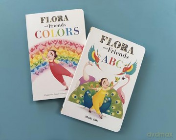 Flora and Friends Colors - Molly Idle [KSIĄŻKA]