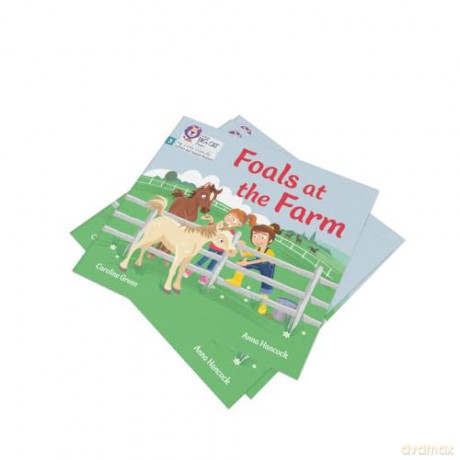 Foals at the Farm: Phase 3 Set 1 Blending practice (Big Cat Phonics for Little Wandle Letters and Sounds Revised) - Caroline Green [KSIĄŻKA]
