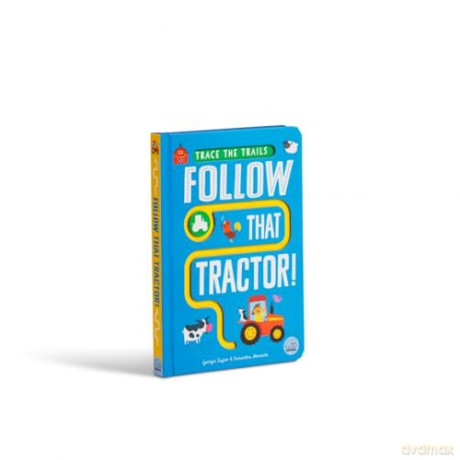 Follow That Tractor! (Trace the Trails) - Georgie Taylor [KSIĄŻKA]