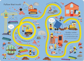 Follow That Truck! (Trace the Trails) - Georgie Taylor [KSIĄŻKA]