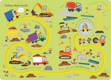 Follow That Truck! (Trace the Trails) - Georgie Taylor [KSIĄŻKA]