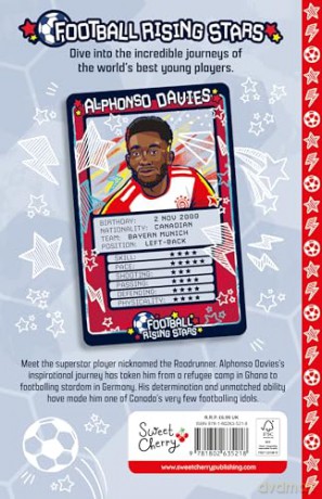Football Rising Stars: Alphonso Davies: 1 - Steve George [KSIĄŻKA]