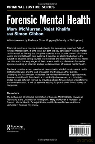 Forensic Mental Health (Criminal Justice Series) - Mary McMurran [KSIĄŻKA]