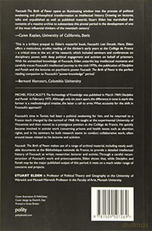Foucault: The Birth of Power - Stuart Elden [KSIĄŻKA]