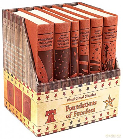 Foundations of Freedom Word Cloud Boxed Set (Word Cloud Classics) - Editors of Canterbury Classics [KSIĄŻKA]