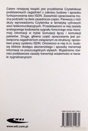 ISDN - cyfrowe sieci zintegrowane usługowo WKŁ [KSIĄŻKA]