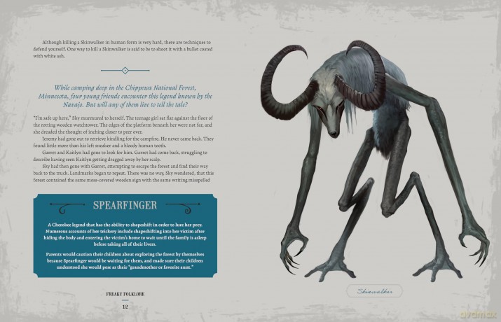 Freaky Folklore: Terrifying Tales of the World's Most Elusive Monsters and Enigmatic Cryptids - Darkness Prevails [KSIĄŻKA]