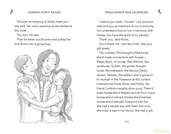 Free Spirit the Mustang (Pippa's Pony Tales) - Pippa Funnell [KSIĄŻKA]