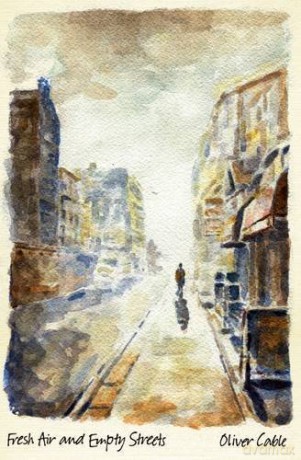 Fresh Air and Empty Streets - Oliver Cable [KSIĄŻKA]