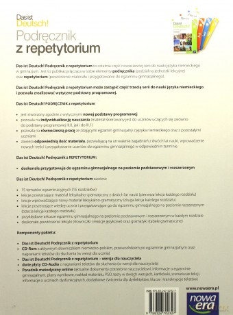 J. Niemiecki Gim 1-3 Das ist Deutsch Podr z repet. [KSIĄŻKA]