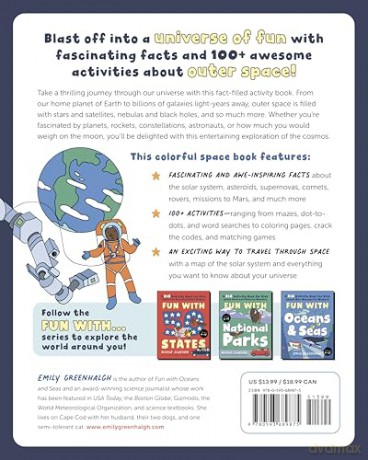 Fun with Outer Space: A Big Activity Book for Kids about Our Incredible Universe - Emily Greenhalgh [KSIĄŻKA]