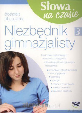 J. Polski GIM 3 Słowa na czasie Niezbędnik w.2012 [KSIĄŻKA]