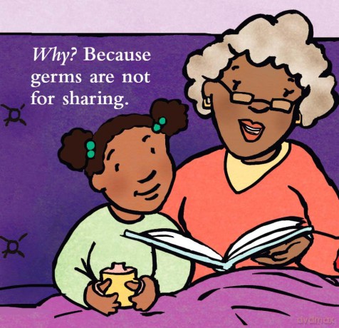 Germs Are Not for Sharing (Best Behavior(r) Board Book) - Verdick [KSIĄŻKA]