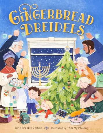 Gingerbread Dreidels - Jane Breskin Zalben [KSIĄŻKA]