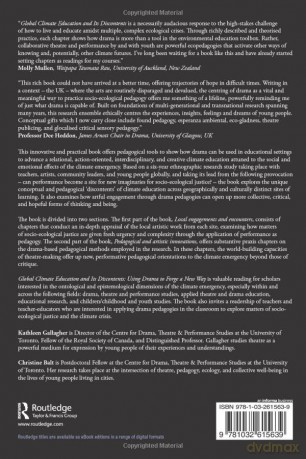 Global Climate Education and Its Discontents: Using Drama to Forge a New Way - Kathleen Gallagher [KSIĄŻKA]