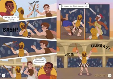 Gloria the Gladiator: (Fusion Reader) - Katie Dale [KSIĄŻKA]
