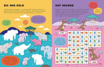 Glow-in-the-Dark Animals Sticker Activity (Glow-in-the-Dark Sticker Activity Book) - Lisa Regan [KSIĄŻKA]