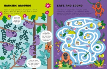 Glow-in-the-Dark Animals Sticker Activity (Glow-in-the-Dark Sticker Activity Book) - Lisa Regan [KSIĄŻKA]