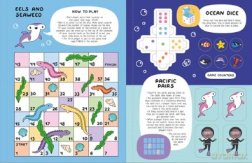 Glow-in-the-Dark Ocean Sticker Activity (Glow-in-the-Dark Sticker Activity Book) - Lisa Regan [KSIĄŻKA]