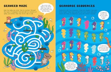 Glow-in-the-Dark Ocean Sticker Activity (Glow-in-the-Dark Sticker Activity Book) - Lisa Regan [KSIĄŻKA]