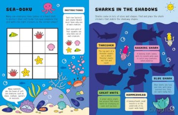 Glow-in-the-Dark Ocean Sticker Activity (Glow-in-the-Dark Sticker Activity Book) - Lisa Regan [KSIĄŻKA]