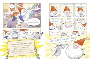 Gnome and Rat: First Snow!: (A Graphic Novel) - Lauren Stohler [KSIĄŻKA]