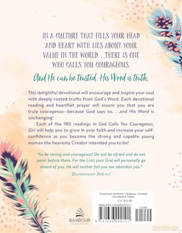 God Calls You Courageous, Girl: 180 Devotions and Prayers for Teens - Janice Thompson [KSIĄŻKA]