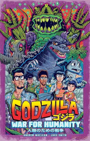 Godzilla: The War for Humanity - Andrew MacLean [KSIĄŻKA]
