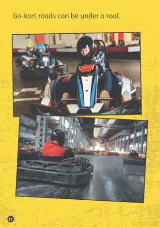 Go-karting - Little Wandle high-low decodable reader for ages 7+ (Striders Phonics Readers) - Abbie Rushton [KSIĄŻKA]