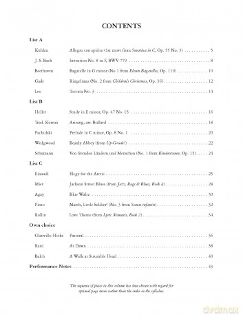 Grade 5 Piano Anthology 2025-2026 [KSIĄŻKA]