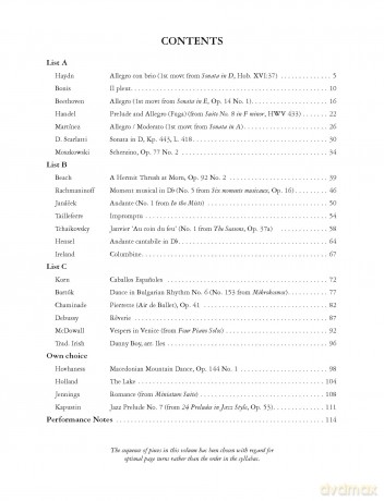 Grade 8 Piano Anthology 2025-2026 [KSIĄŻKA]