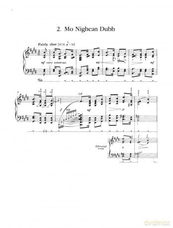 Grainger: Scotch Folksongs (Piano Solo)(EP66925) - Percy Grainger [KSIĄŻKA]
