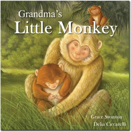 Grandma'S Little Monkey (Square Storybooks) - Gemma Cary [KSIĄŻKA]