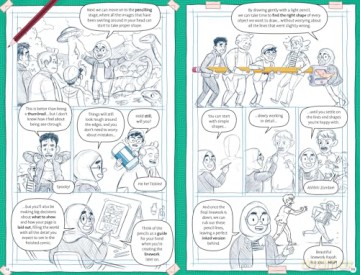 Graphic Novel Builder: The illustrated guide to making your own comics - Edward Ross [KSIĄŻKA]